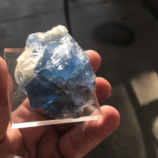 Blue fluorite Morgan