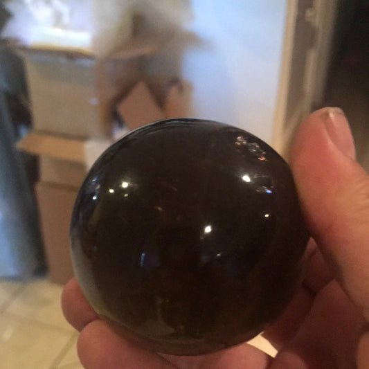 S6 Sphere Smokey Quartz