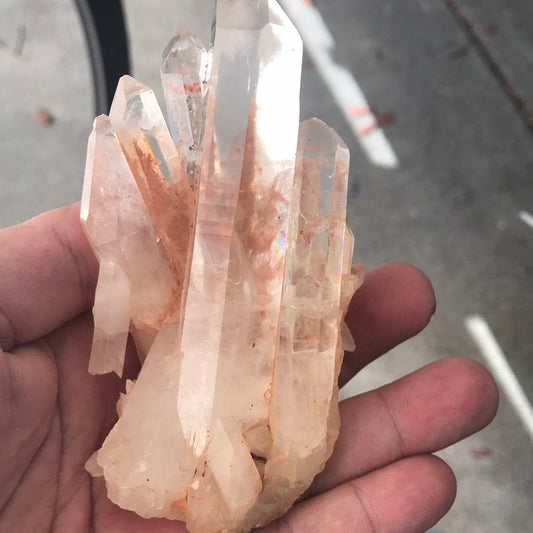 Pink Madagascar Quartz Seastar