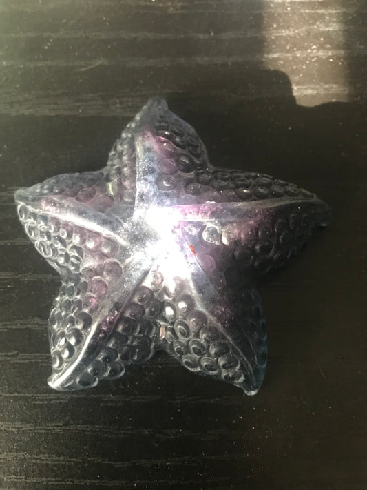 Fluorite Sea Star Carving #2