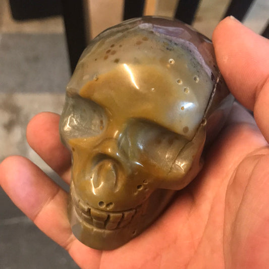 Ocean Jasper skull Mario