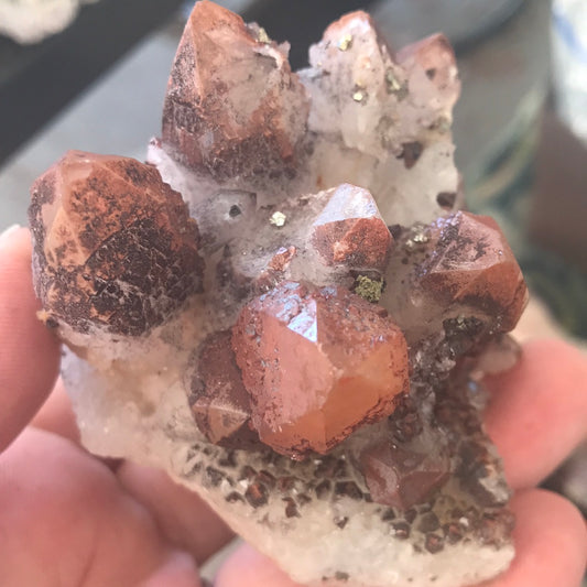 Red candle quartz Jack