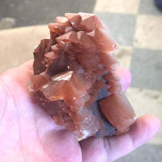 Melisa Red Mushroom Calcite