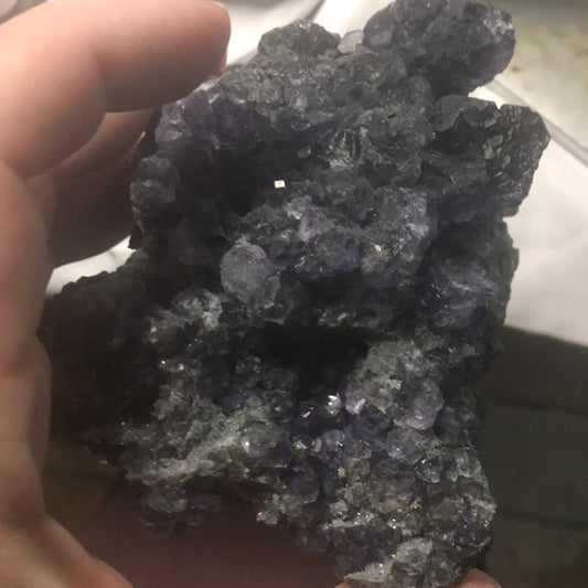 Tanzanite fluorite and Smokey with garnet