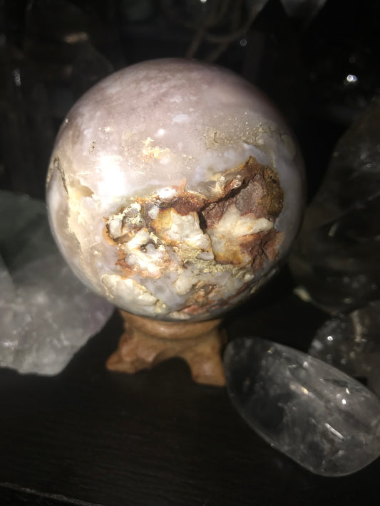 Pink Amethyst Sphere