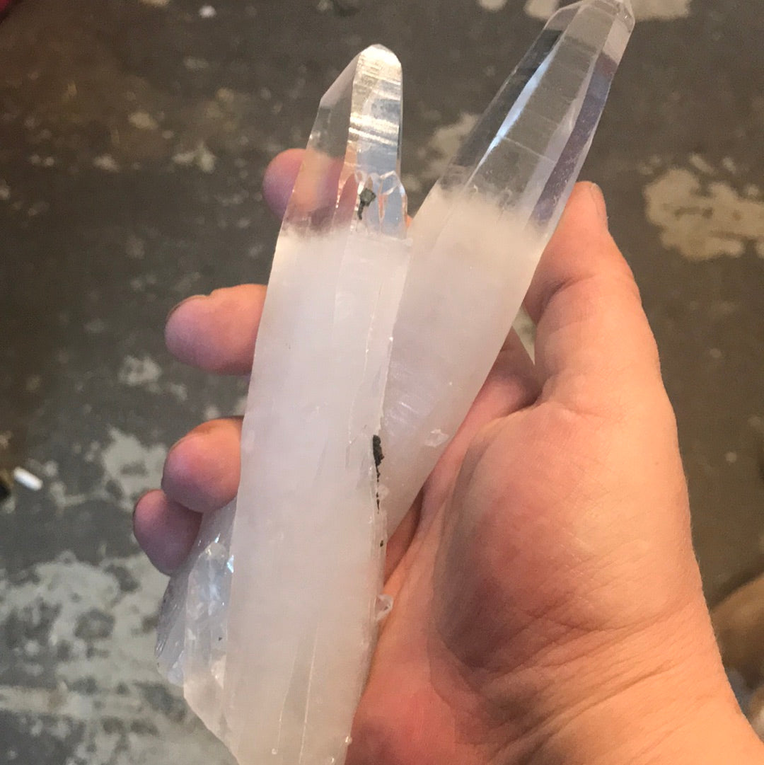 Double Quartz Point