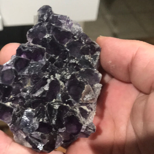 Purple Phantom Fluorite Britt