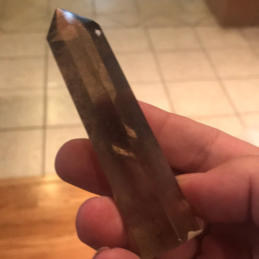 S19 Smokey Quartz Tower