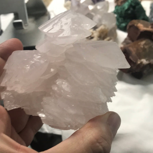 Pink calcite Witchfoot