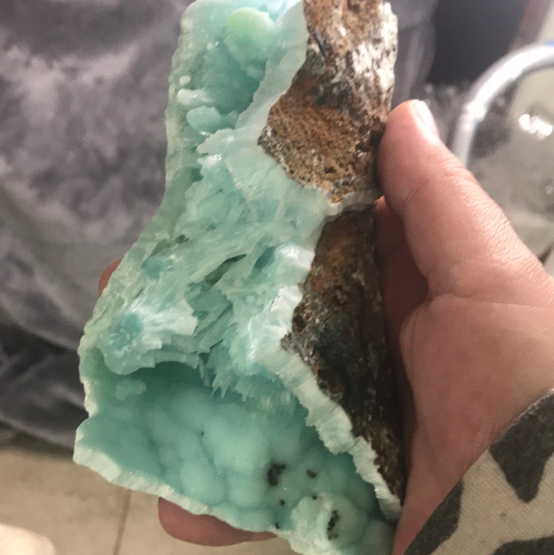 Blue Aragonite Brightlove