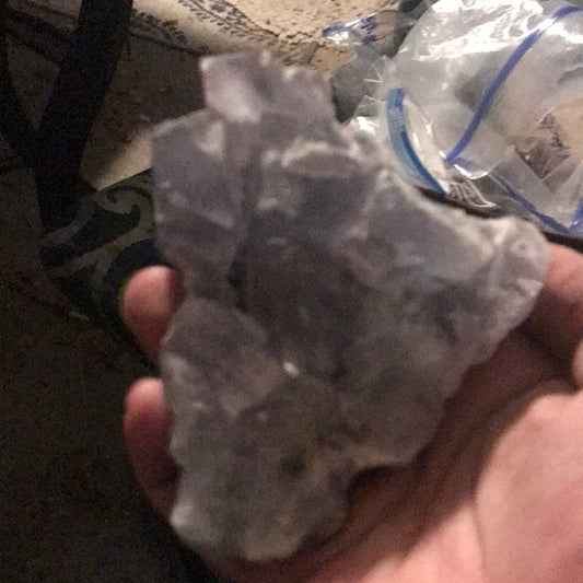 Blue Sugar fluorite Lindsey