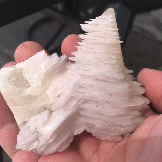 Pink pagoda calcite Lexi blueberry fluorite