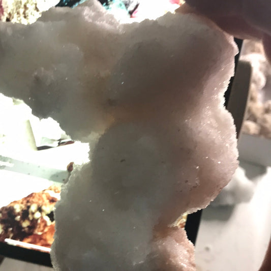 Selenite and novacekite melisa