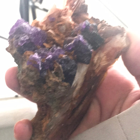 Purple fluorite navidad gm Herrera