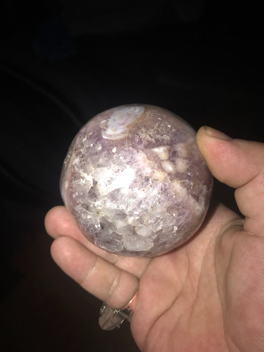 Pink Amethyst Sphere #2
