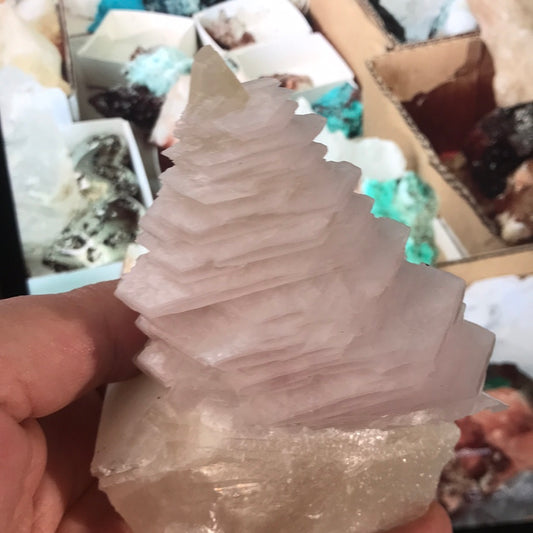 Pink Pagoda calcite Jessie Ryan