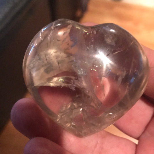S14 Smokey Quartz Heart