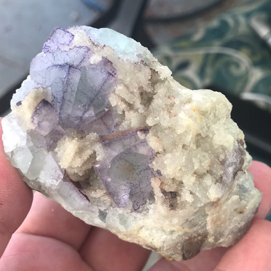 Purple Window fluorite Kricket