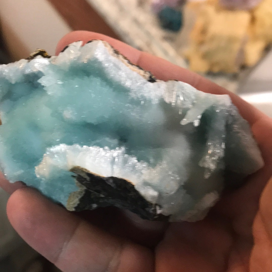 Blue Aragonite Chris