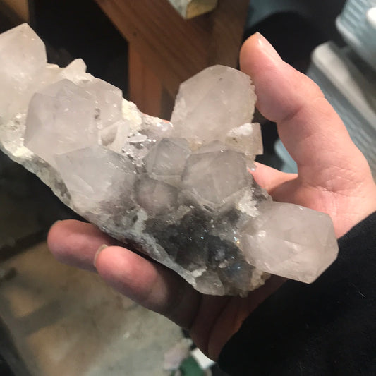 Quartz cluster withSpecularite tina