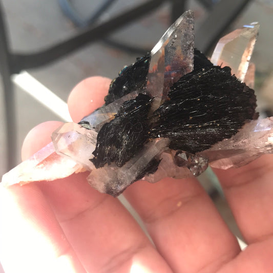 Red quartz and Specularite Liz