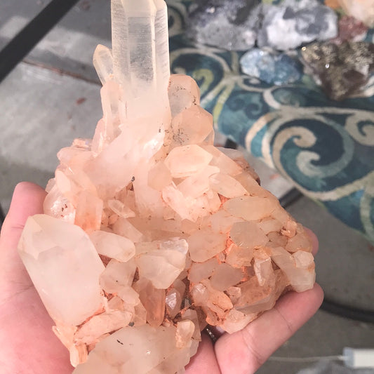 Pink Madagascar quartz Kayliegh