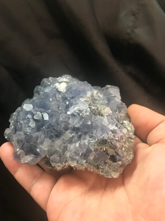 Purple Fluorite Cluster