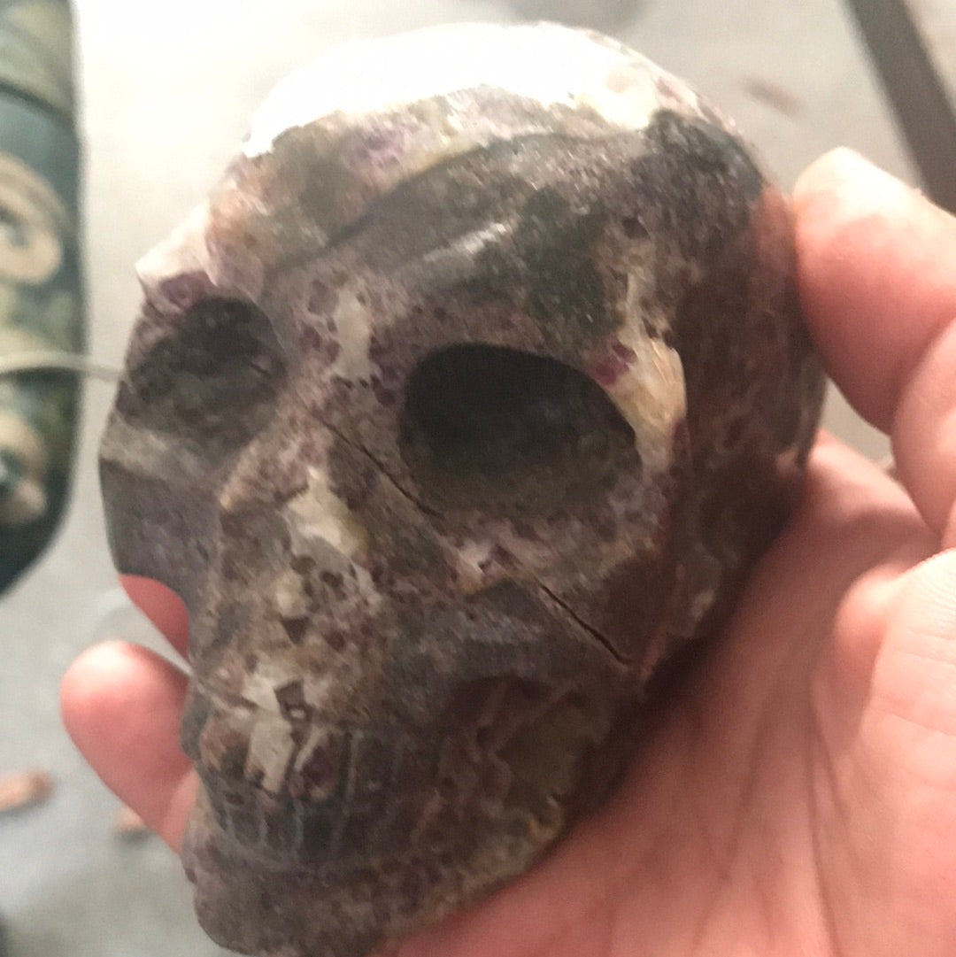 Fluorite Skull Mario