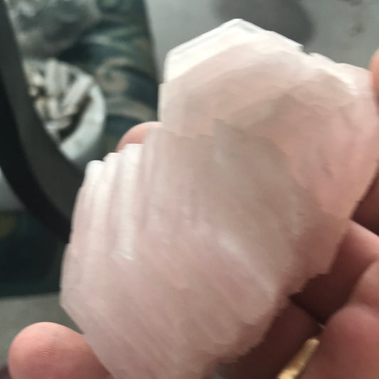 Pink pagoda Kristen red phantom fluorite