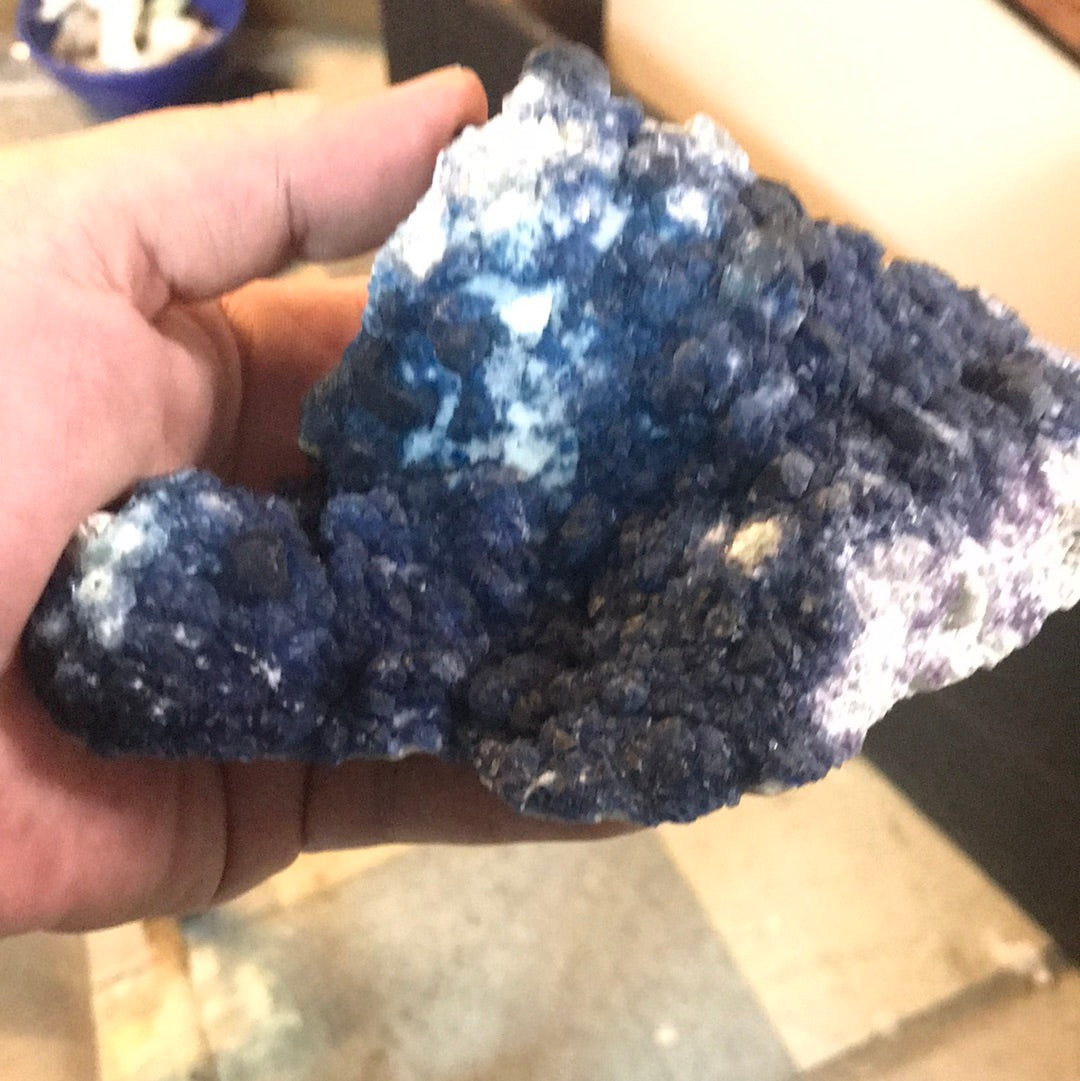 Blueberry Fluorite Sam