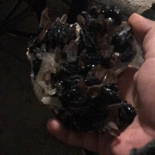 Red quartz and Specularite Sparkle