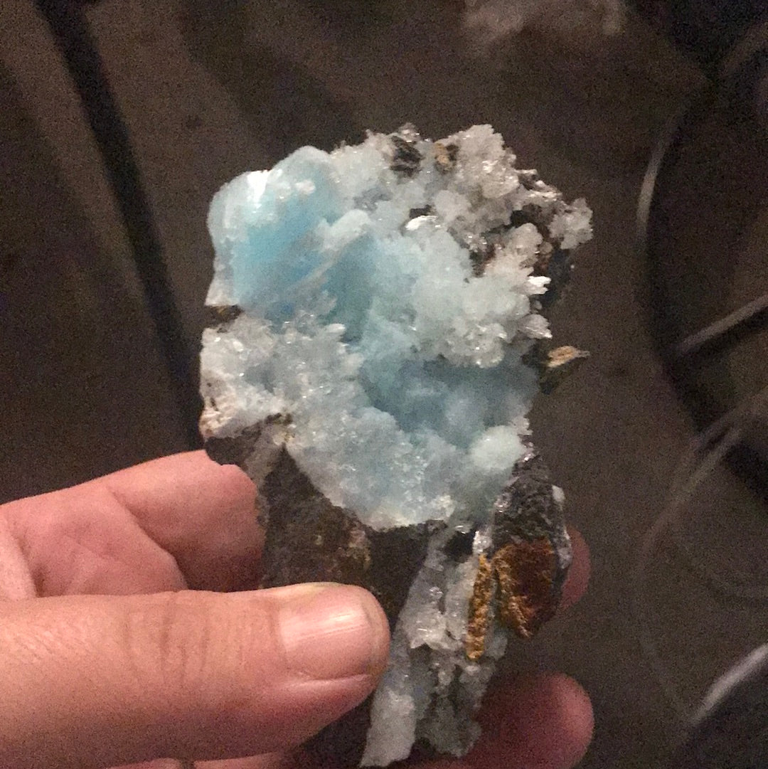 Blue Aragonite Tyler