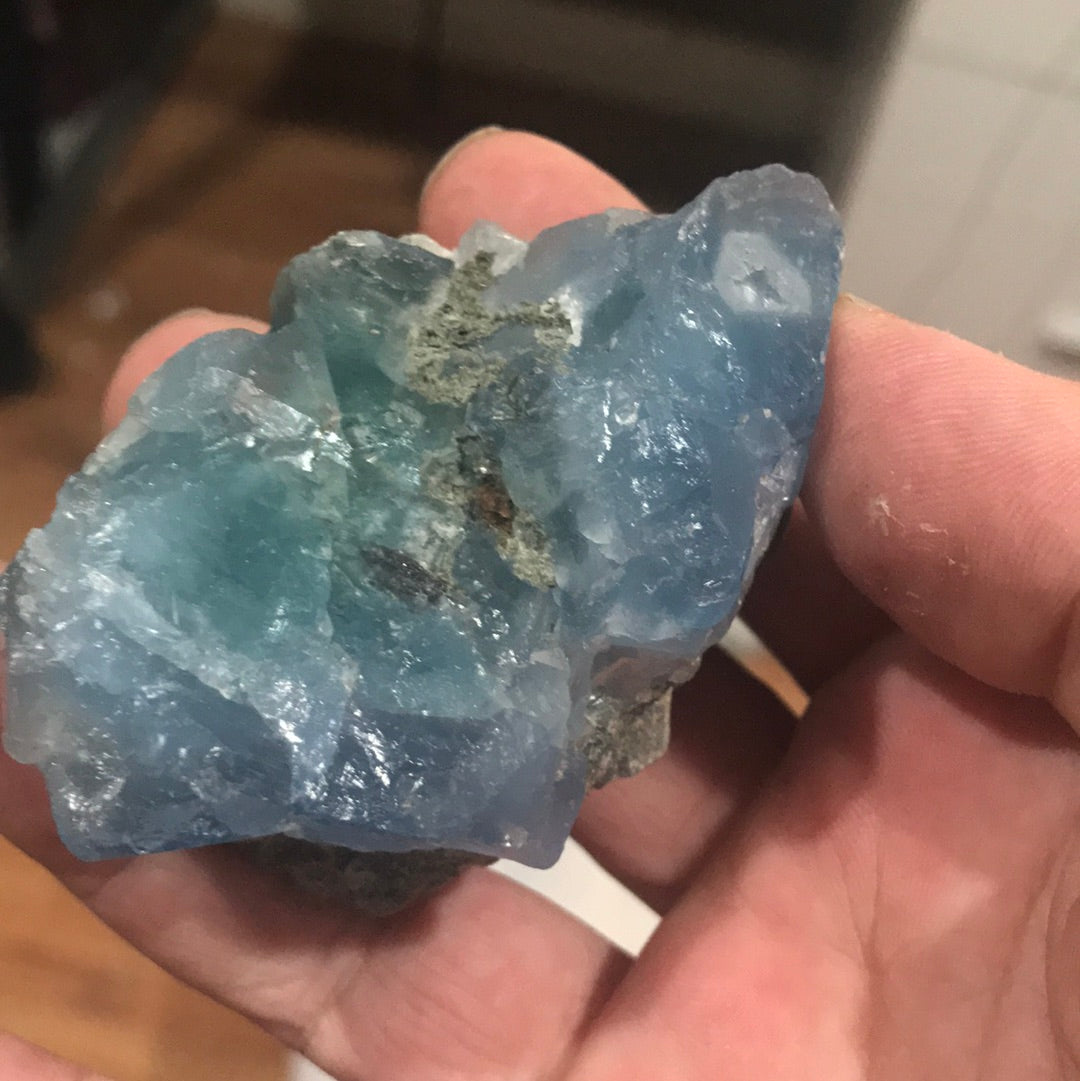 Blue fluorite Gwen